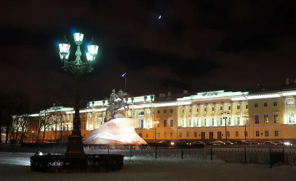 Natt Sankt petersburg. — Stockfoto