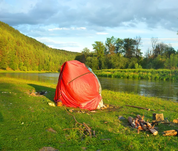 Hay River. Rusya, Güney Ural.