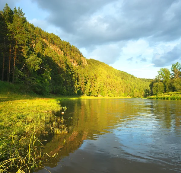 Hay River. Rusia, Ural Sur . — Foto de Stock
