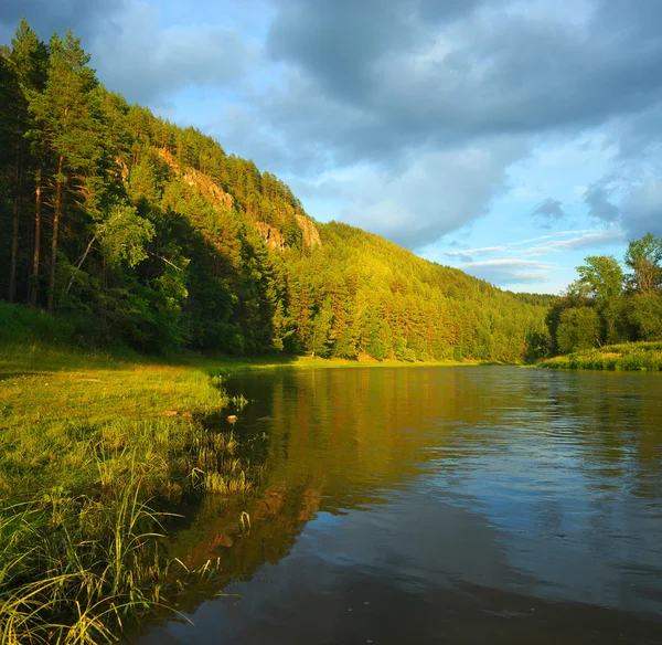 Hay River. Rusia, Ural Sur . — Foto de Stock