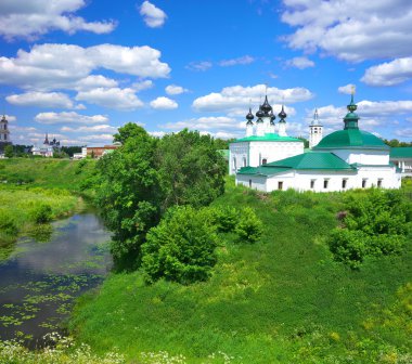 Suzdal manzarada yaz