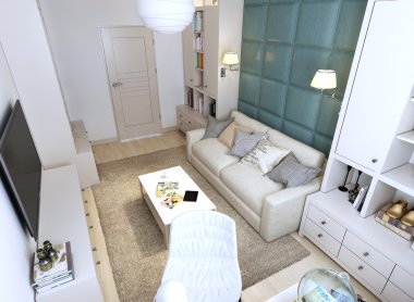 Çocuk odası modern bir tarzda 
