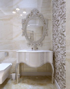 Lüks banyo içi.