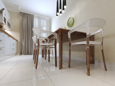 mutfak çağdaş bir tarz