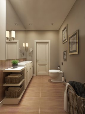 banyo modern tarzı