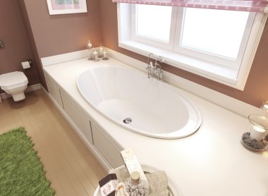 Çocuk banyo klasik stili