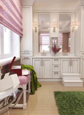 Çocuk banyo klasik stili