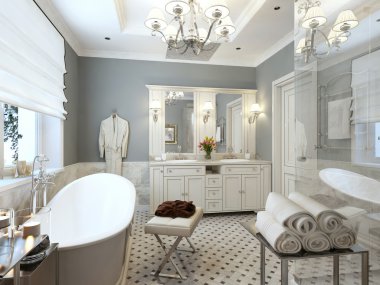 banyo klasik stili