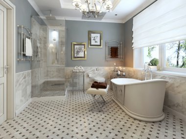 banyo klasik stili