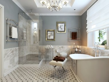 banyo klasik stili