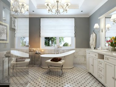 banyo klasik stili