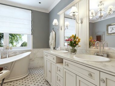 banyo klasik stili
