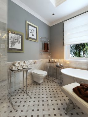 banyo klasik stili