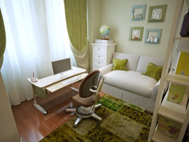 Çocuk odası için çocuk modern tarzı