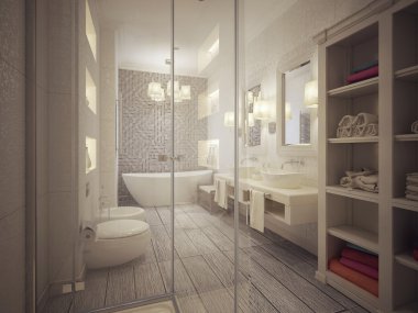 banyo klasik stili