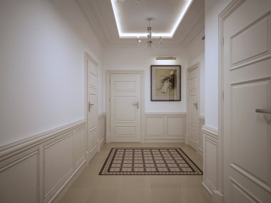 Hall koridor klasik stili