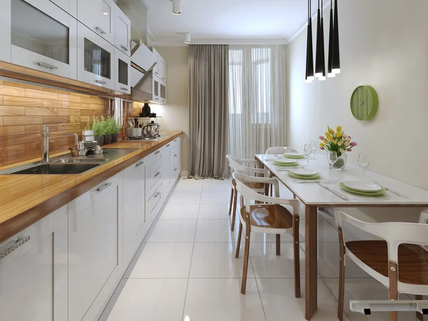 Cocina estilo contemporáneo — Foto de Stock