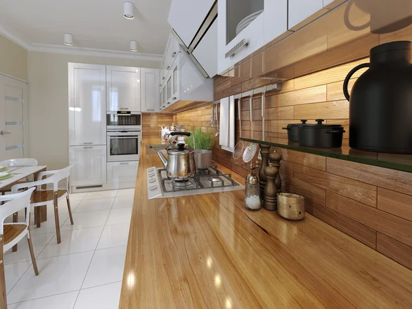 Kitchen contemporary style — Stock Photo, Image