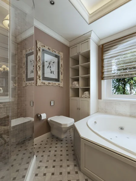 Vasche da bagno stile classico — Foto Stock