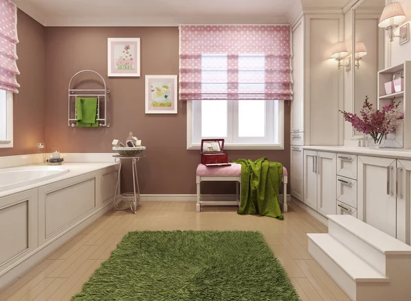 Salle de bain pour enfants style classique — Photo