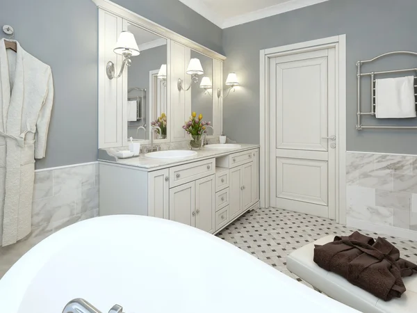 Bathroom classic style — Stock Photo, Image