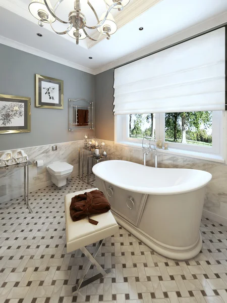 Bathroom classic style — Stock Photo, Image