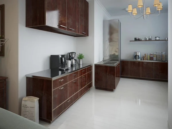 Kitchen in a modern style — Stock Photo, Image