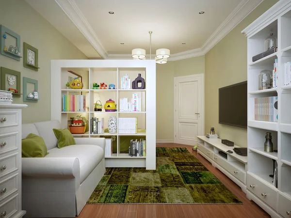 Children's room for boy modern style — Stock Photo, Image