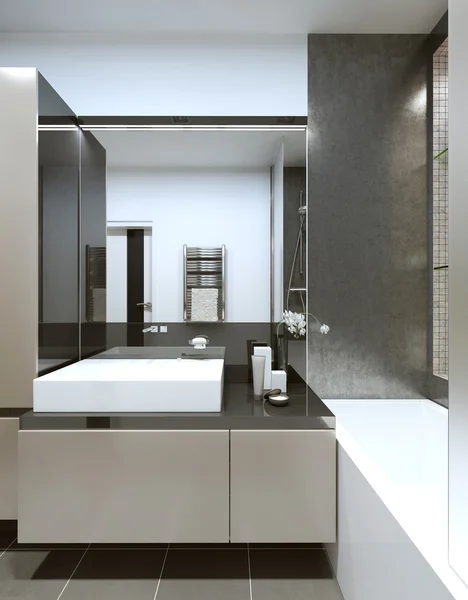 현대 스타일 욕실 — 스톡 사진
