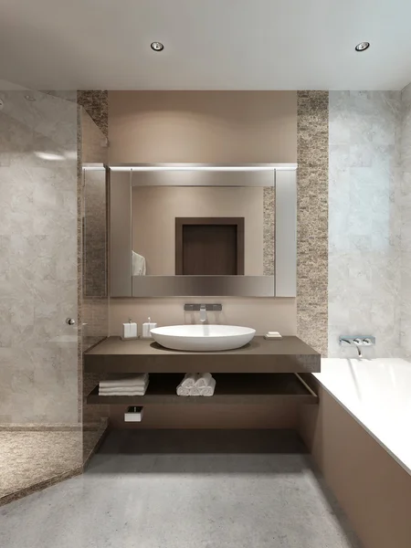 Bathroom in modern style — Stock Photo, Image