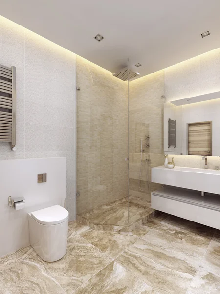 Cuarto de baño estilo contemporáneo — Foto de Stock