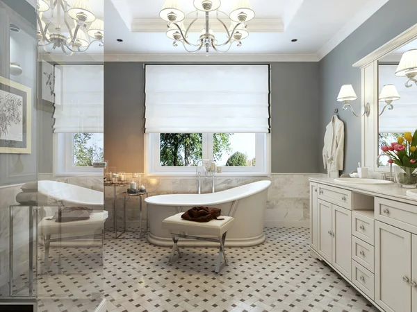 Bathroom classic style — Stock Image Bathroom classic style Stock Picture