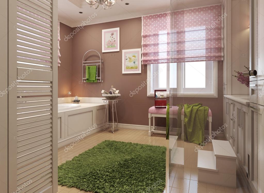 Kinder Badezimmer-klassisch — Stockfoto © kuprin33 #60965491 Kinder Badezimmer-klassisch — Stockfoto © kuprin33 #60965491
