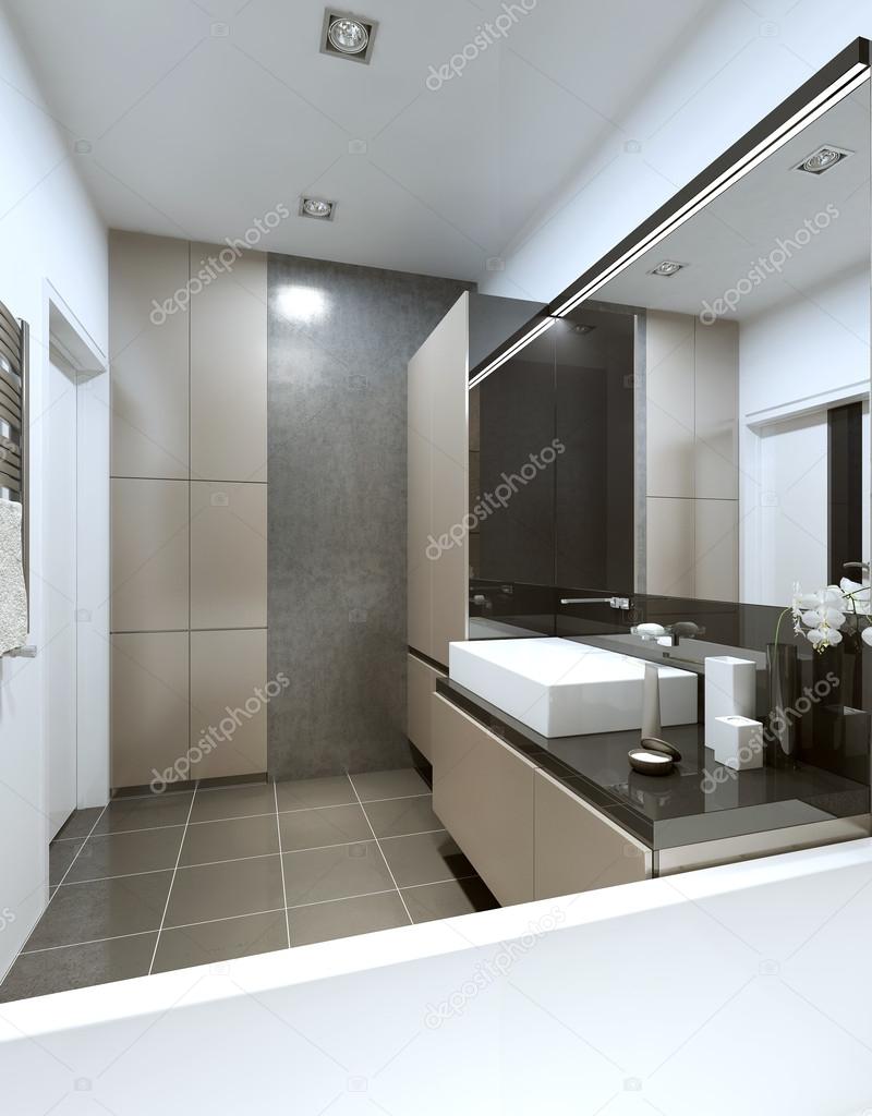 Contemporary style bathroom