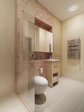 Modern stil banyo iç
