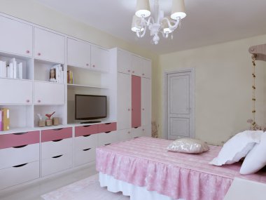 modern tarz yatak odası iç
