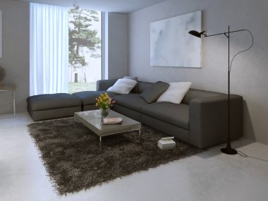 Modern oturma odası tasarımı