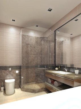 Banyo modern tarzı