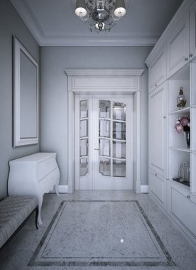 Giriş salonu art deco tarzında