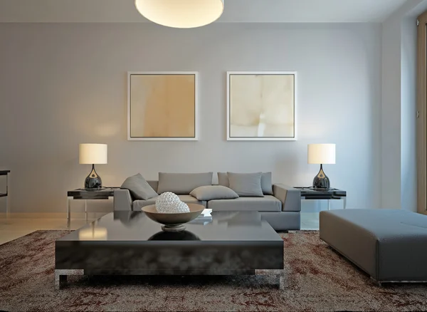 Sala de estar minimalismo estilo — Foto de Stock