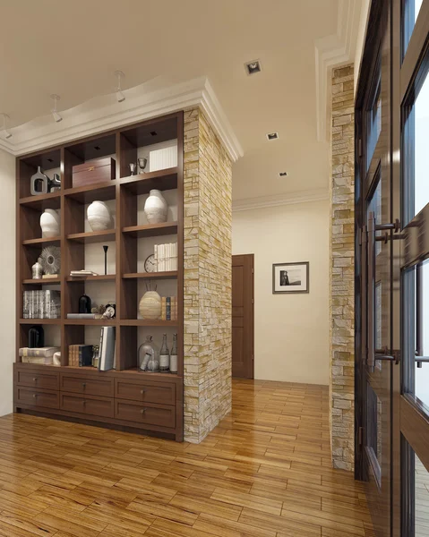 Contemporary closet in the hallway — Stock Photo, Image