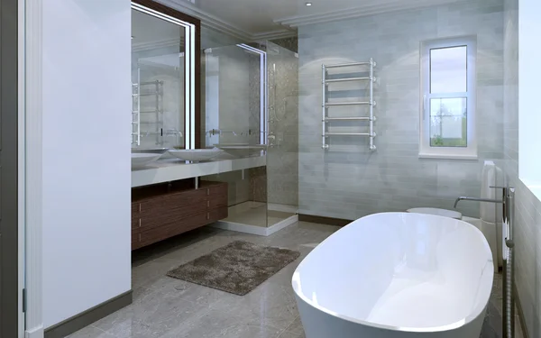 Salle de bain style moderne — Photo