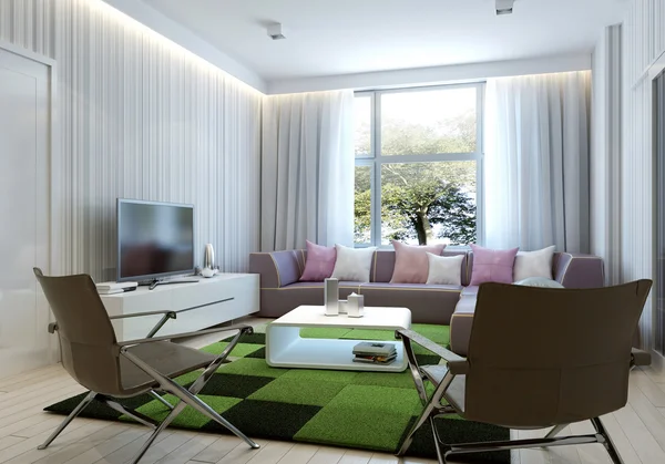 Art deco estilo sala de estar — Foto de Stock