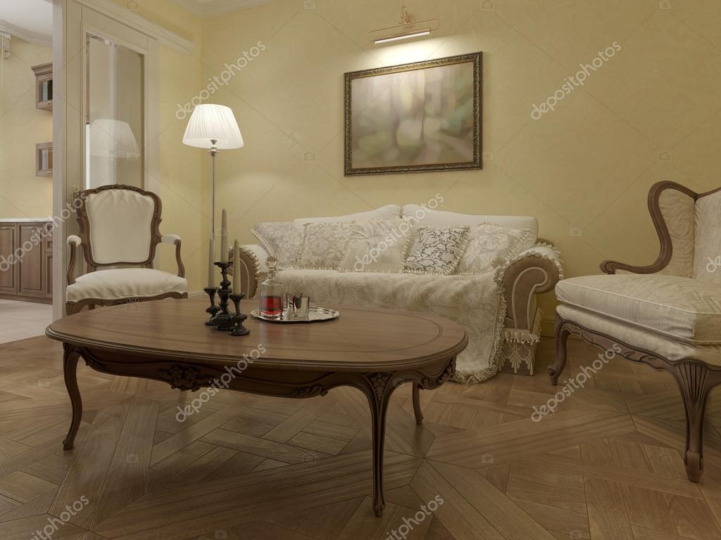 Living room art deco style Stock Photo by ©kuprin33 77518598