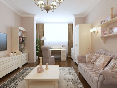 Ferah Yatak odası Rönesans tarzı