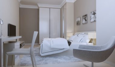Modern yatak odası tasarımı