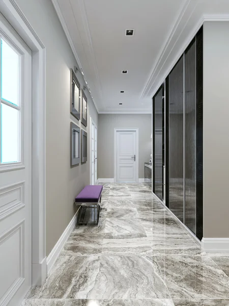 Современный дизайн коридоров — стоковое фото