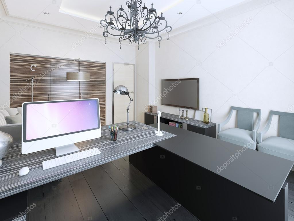 Working area contemporary style