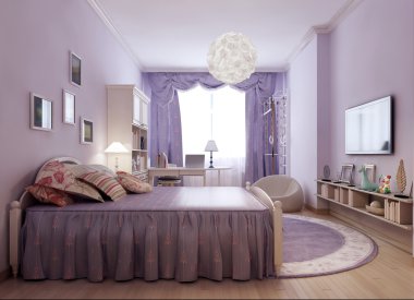 bright provence room idea