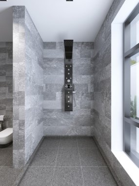 Yüksek teknoloji duş banyo ayrı